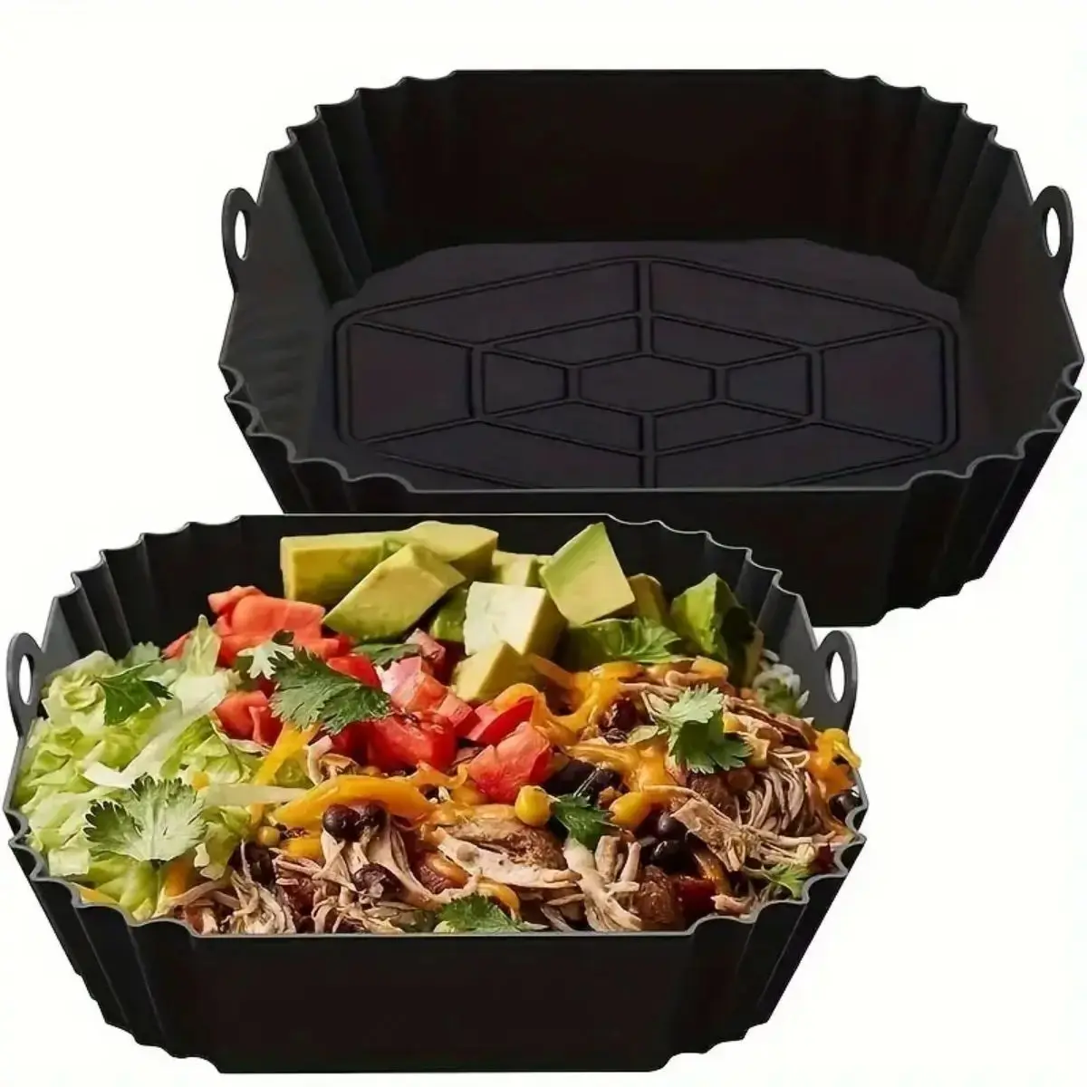 Reusable Air Fryer Silicone Po - đánh giá và giá Pothos
