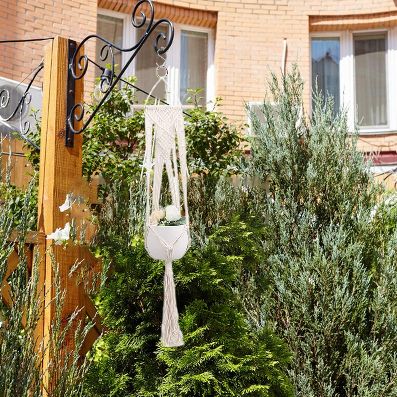 Macrame Plant Hanger 6 Pieces  - đánh giá và giá Indoor Plants