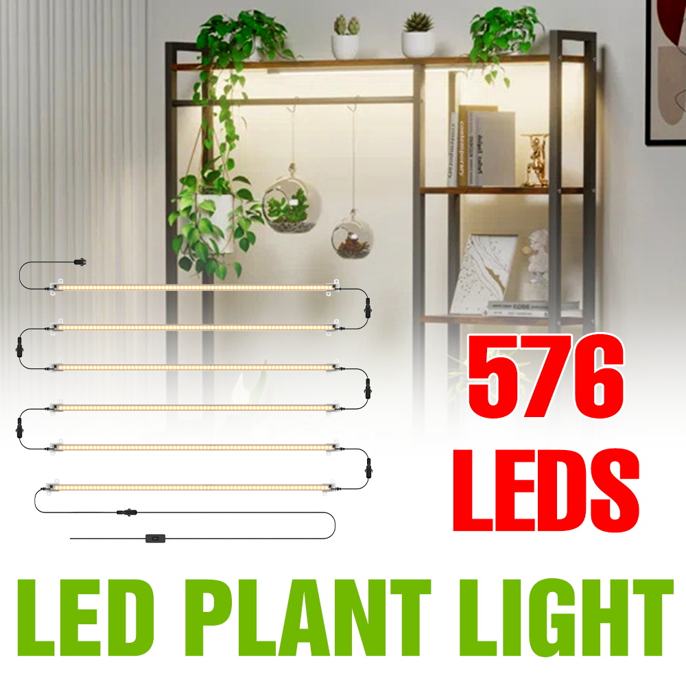 12 Head LED Grow Light Strip F - đánh giá và giá Terracotta Pot