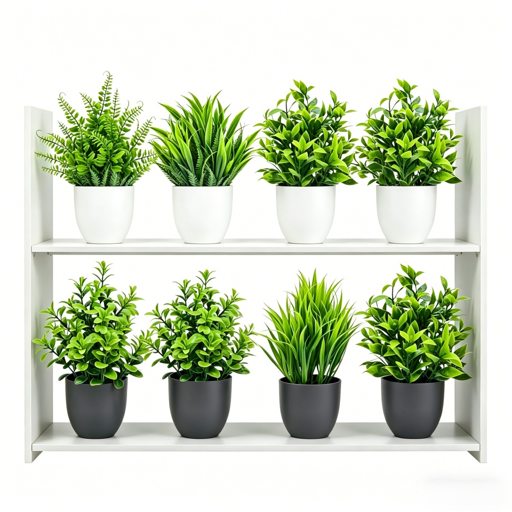 4pcs/set Mini Artificial Plant - đánh giá và giá Succulent Set